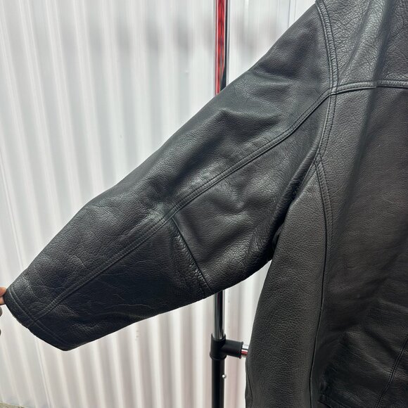 Wilsons Leather Boxy Leather Coat - Picture 6 of 8
